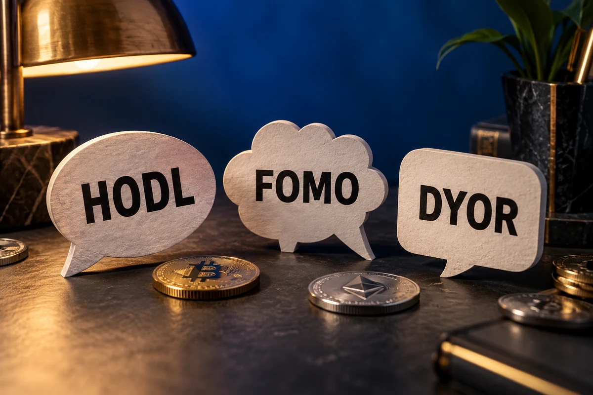 HODL·FOMO·DYOR 무슨 뜻일까? 코인 커뮤니티 용어 모음 주제의 표지 이미지